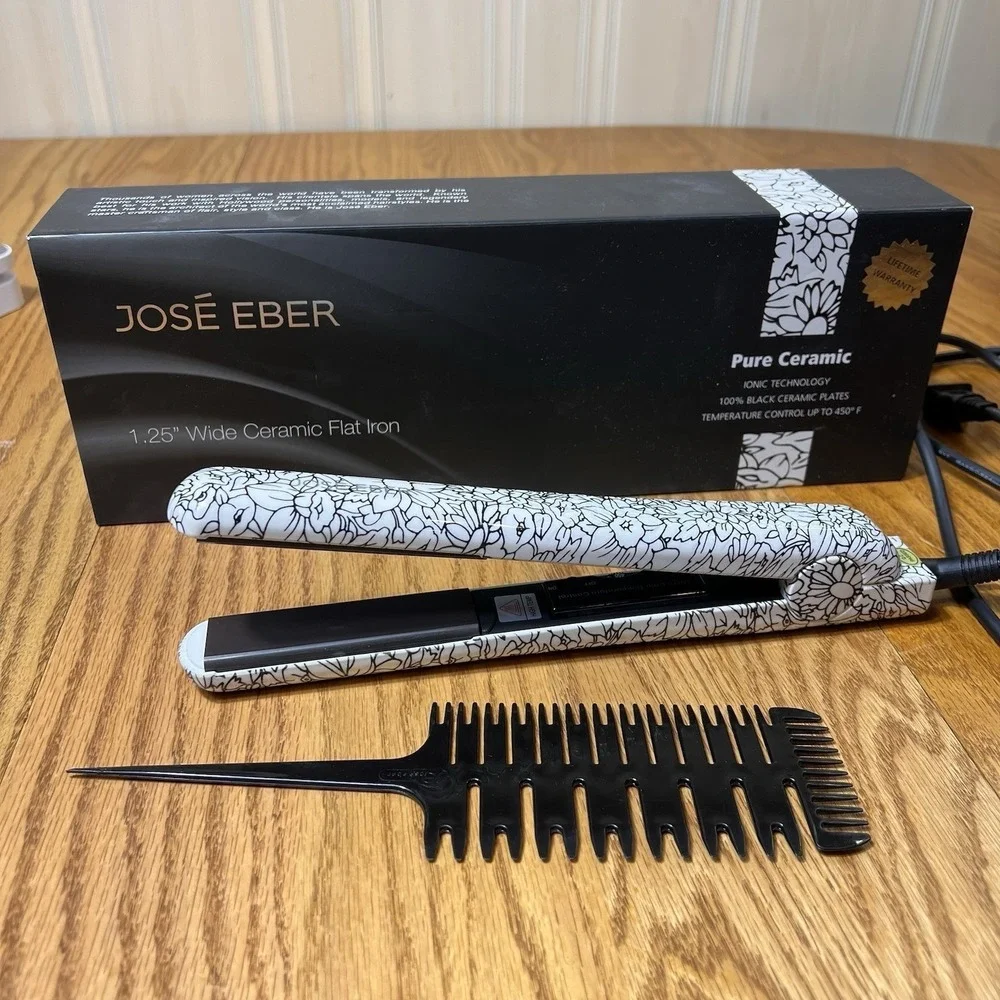 Jose Eber Ceramic Flat Iron 1.25